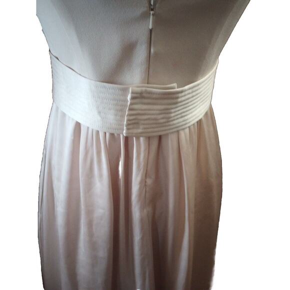 White By Vera Wang Dress Strapless W/Pockets Champagne Sz 2 Wedding Gown Prom - Picture 6 of 13